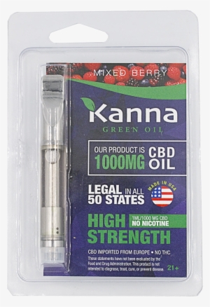 Kanna Cbd Cartridges - Kanna Cbd Cartridges 1000mg