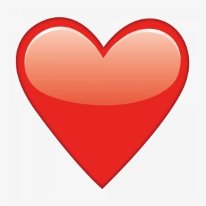 Heart - Love Heart Emoji Png