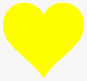 Yellow Heart Clip Art At Clker - Clip Art