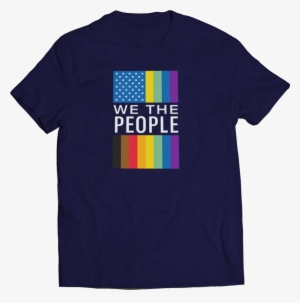 We The People Lgbt Flag Tee - T-shirt