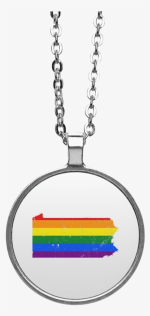 Pennsylvania Rainbow Flag Lgbt Community Pride Lgbt - Grandma Necklace - I Am Proud Of Many Things In Life,