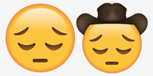 20 Sad Face Emoji Download Emoji S Life List Of All - They Always Say Yee Haw