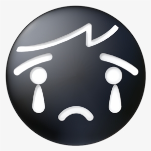 Emoji Illustration / Free - 丸 形 アイコン 画像 黒色