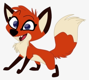 Jungledyret Hugo Rita Fox Drawing Vector By Emilynevla - Lps Fox Drawing
