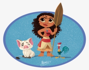 Moana Chibi By Nippy - Moana Chibi