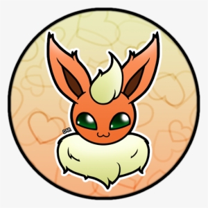 Flareon Pin - Cartoon