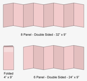 8 Panel Custom Folding Map Format - Folding Map Dimensions