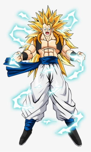 Gogeta Transparent Ssj3 Clipart Royalty Free Library - Dragon Ball Gogeta Ssj3