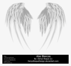 Alas Blancas Por Denysroquedesign Por Denysroquedesign - Alas Blancas De Angel Png