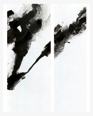Rorschach Wall Decor, Set Of 2, Multi,acrylic On Canvas,