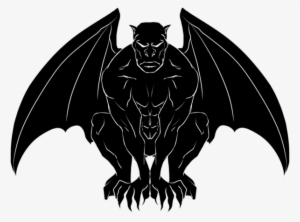 Blue Line Gargoyle Fitness Apparel To Include Hats - Gargoyle Logo Png