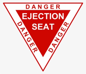 Danger Eject Svg - Danger Ejection Seat Png