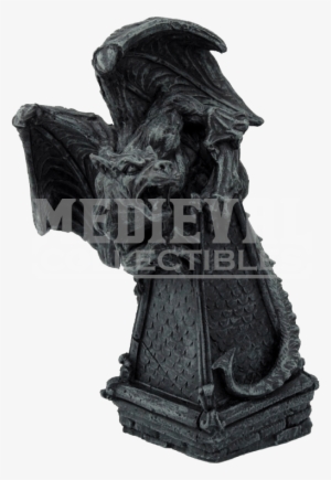 Roaring Gargoyle On A Spire Statue