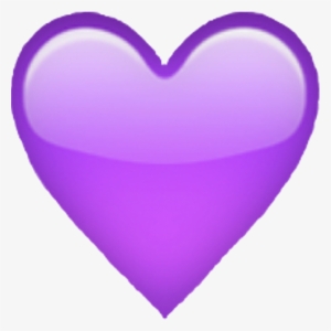 Queen Purple Heart Emoji Purpleheart Purpleheartemoji - Purple Love Heart Emoji
