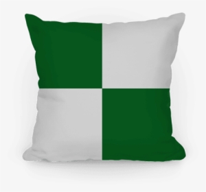 Slytherin House Color Block Pattern Pillow - Ravenclaw House