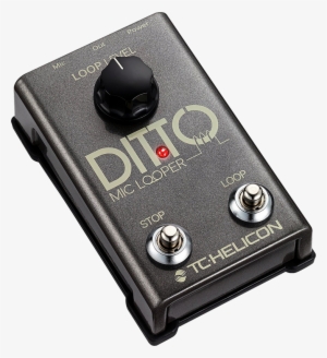 Ditto Mic Looper - Tc Electronic Ditto Mic Looper Vocal Looper Pedal