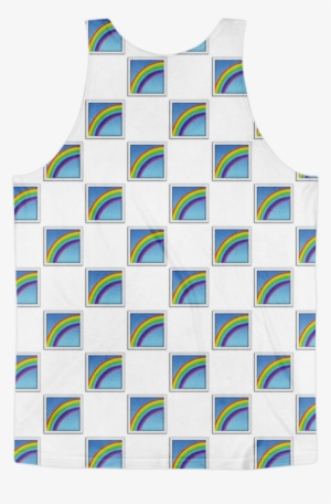 All Over Emoji Tank Top - Pile Of Poo Emoji