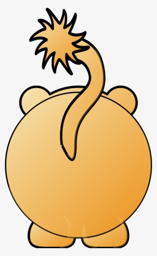 Lion Computer Icons Cheetah Cougar Drawing - Back Of Lion Png Cartoon