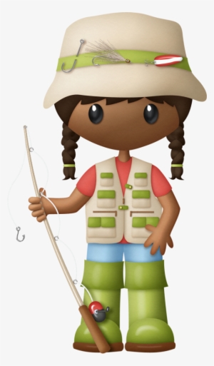 B *✿* Fishing Hole - Menina Pescando Png