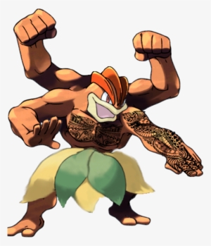 I Got Really Bored And Decided To Make Alola Machop - Machamp Evolution