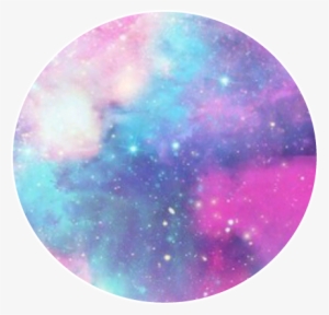 Wallpaper Galaxy Sky Pink Purple Tumblr Circle Decorati - Galaxy Circle Transparent Background
