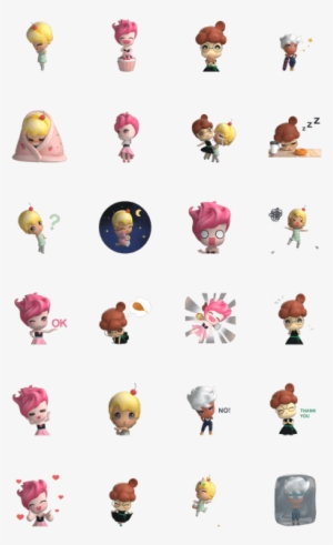 Cute & Sweet Fairy, Tingglee - Emoticon