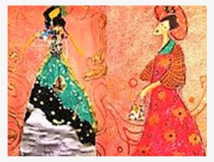 Gold, Pearls, & Swirls - Art