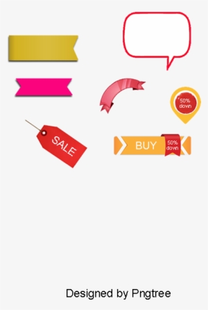 Taobao Promotional Decorative Label Sheet, Decorative - Portable Network Graphics