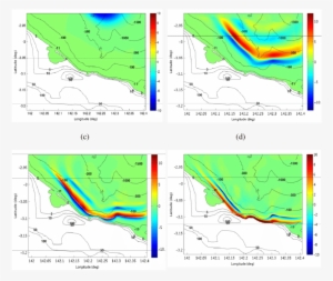 13 Surface Elevation Computed With Funwave-tvd In The - Atlas