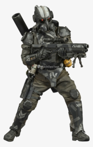 13 Project Hanroku Trooper Salt Black Deluxe Edition - 1:6 Scale Modeling