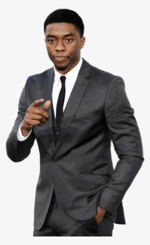 Chadwick Boseman Pointing Sticker - Chadwick Boseman Transparent Background