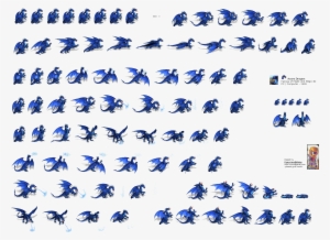 Game Sprite Png - Спрайт Дракон