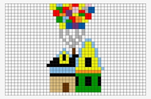 Up House Pixel Art