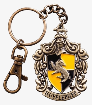 Fashioned After The Hufflepuff Crest, This Beautiful - Hufflepuff Crest Key Chain