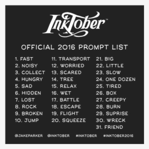 As I Expected, It Wasn't So Easy To Keep The Rythm - Jake Parker Inktober 2016