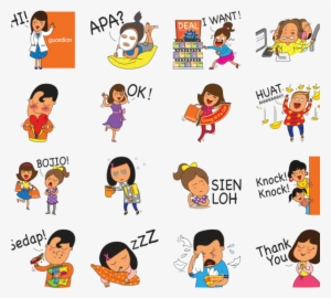Guardian Line Stickers