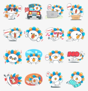 How To Get Free Line Stickers Via Register Phone Number - Laz The Lion