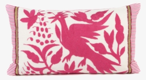 "rosada" Otomi Pillow Featuring Bird In Flight - Cushion