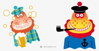 Bd Monsieur Poire Line Stickers - Comics