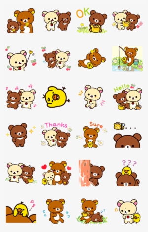 Rilakkuma & Korilakkuma With A New Friend - Rilakkuma Dan Korilakkuma