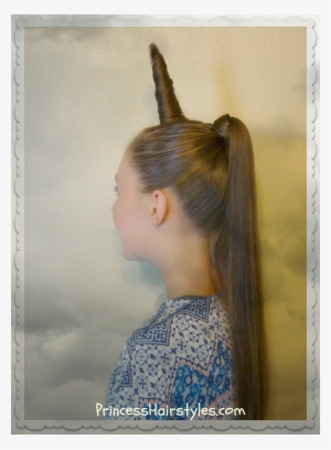 Unicorn Hair Tutorial, Diy Video Instructions - Unicorn Horn Crazy Hair