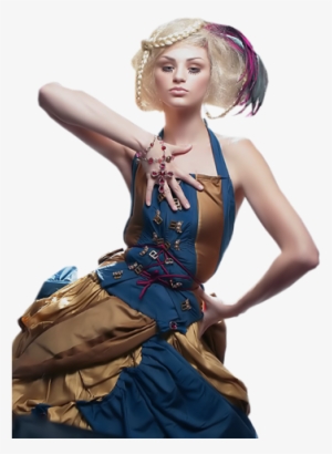 Blue Femme Tubes Png