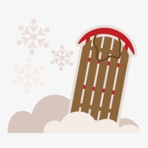 Sled Svg Cutting File Sled Svg Cut File Winter Svg - Miss Kate Cuttables Winter