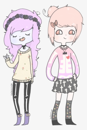 Gallery - Kawaii Drawings Of 2 Best Friends