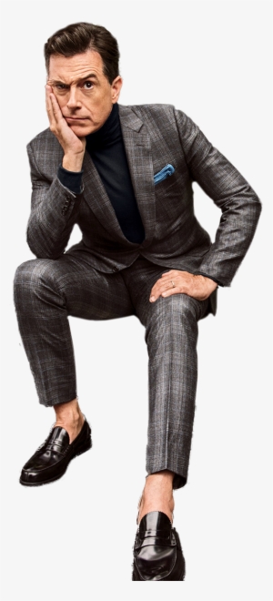 Personstephen Colbert Looking - Sitting