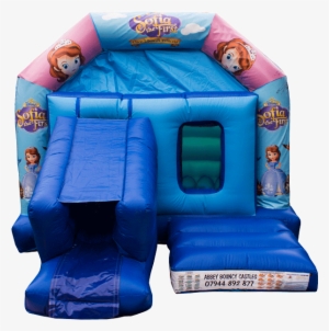 Sofia The First Bouncy Combo 12ft X 17ft - Abbey Bouncy Castles & Soft Plays