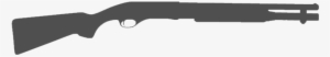 Transparent Shotgun Silhouette - Shotgun Silhouette