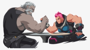 Reinhardt - Overwatch Arm Wrestling Sprays