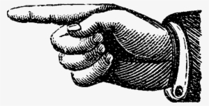 Zibi Vintage Scrap - Harry Potter Pointing Hand