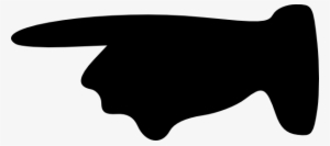 Tom Pointing Hand Clip Art - Clip Art